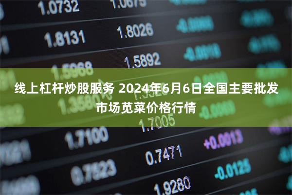 线上杠杆炒股服务 2024年6月6日全国主要批发市场苋菜价格行情