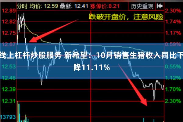 线上杠杆炒股服务 新希望：10月销售生猪收入同比下降11.11%